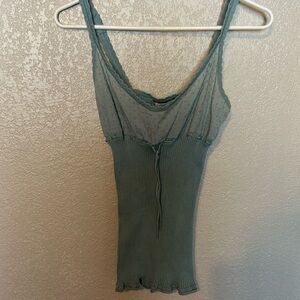 Intuisions  Knit Tank Top S Light blue